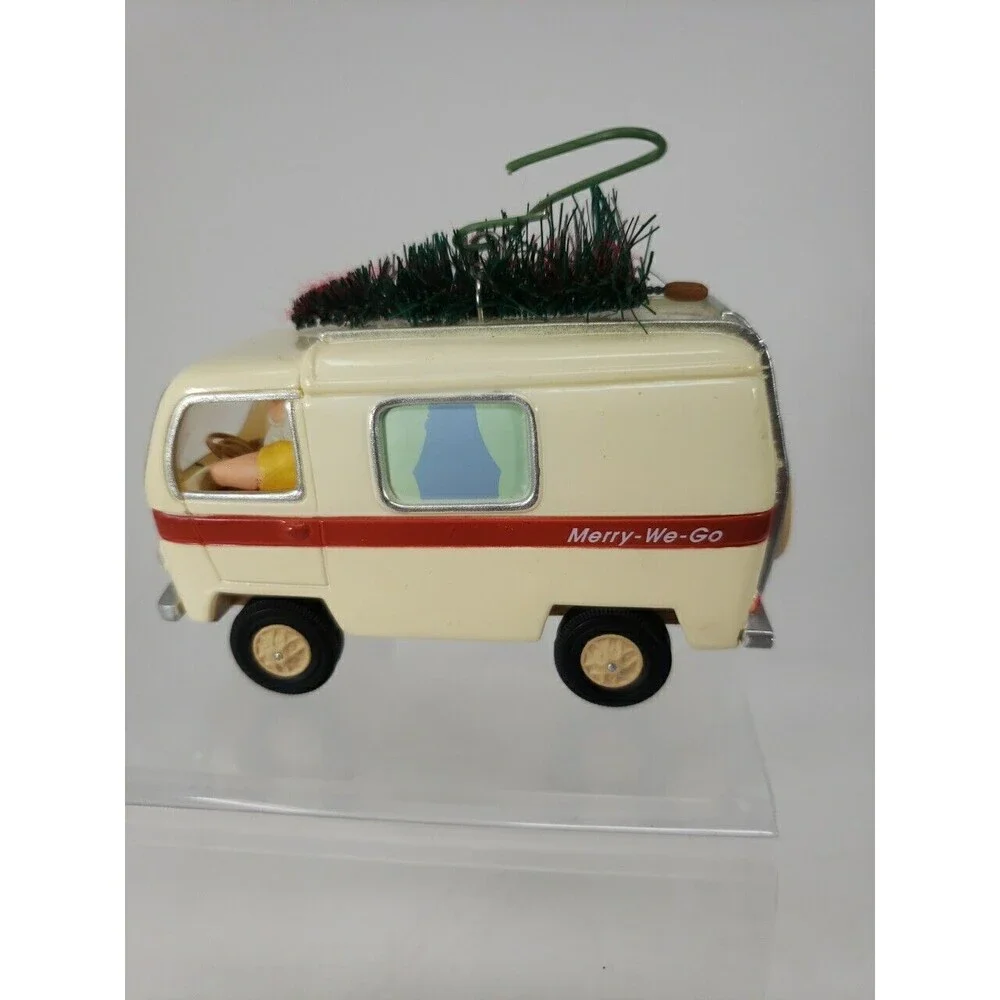 Hallmark Merry We Go Ornament VTG 1995 The Claus's RV Motorhome Santa Camping